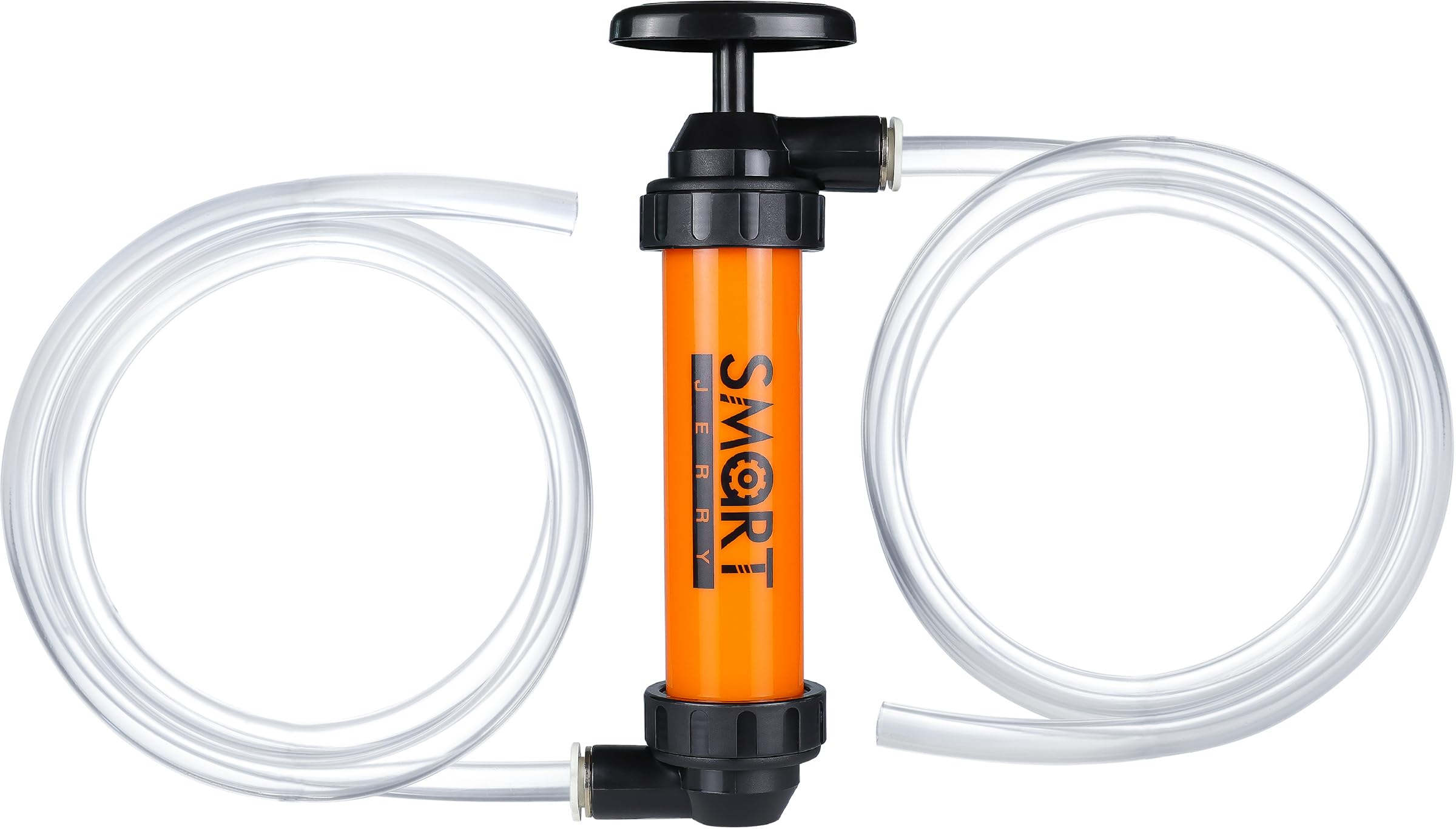 Manual Fuel Transfer Pump, Hand Siphon Pump for Gasoline, 3 GPM Hign Flow | Port