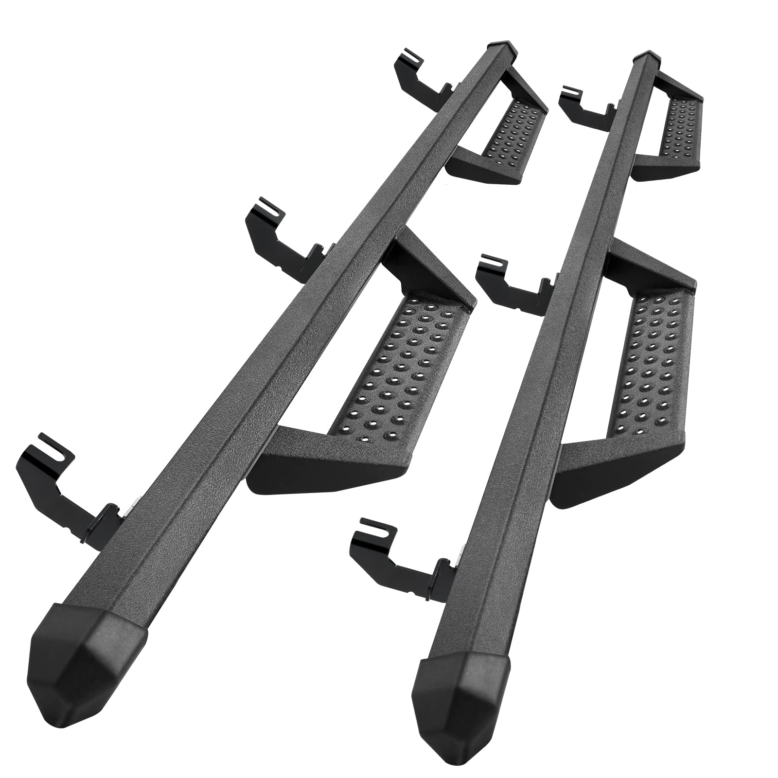SMANOW Drop Down Running Boards for 2018-2026 Jeep Wrangler JL JLU 4 Doors | 4.7