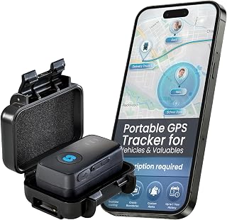 Spytec GPS Tracker for Vehicles & Kids, Mini Waterproof Magnetic Real-Time | Geofence, speed & movement alerts. Up to 14-day battery, 4G LTE. For seniors, cars, RVs & assets. Subscription required.