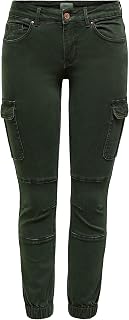 Only Onlmissouri Reg Ankl Cargo Pant Pnt Noos, Women's Trousers