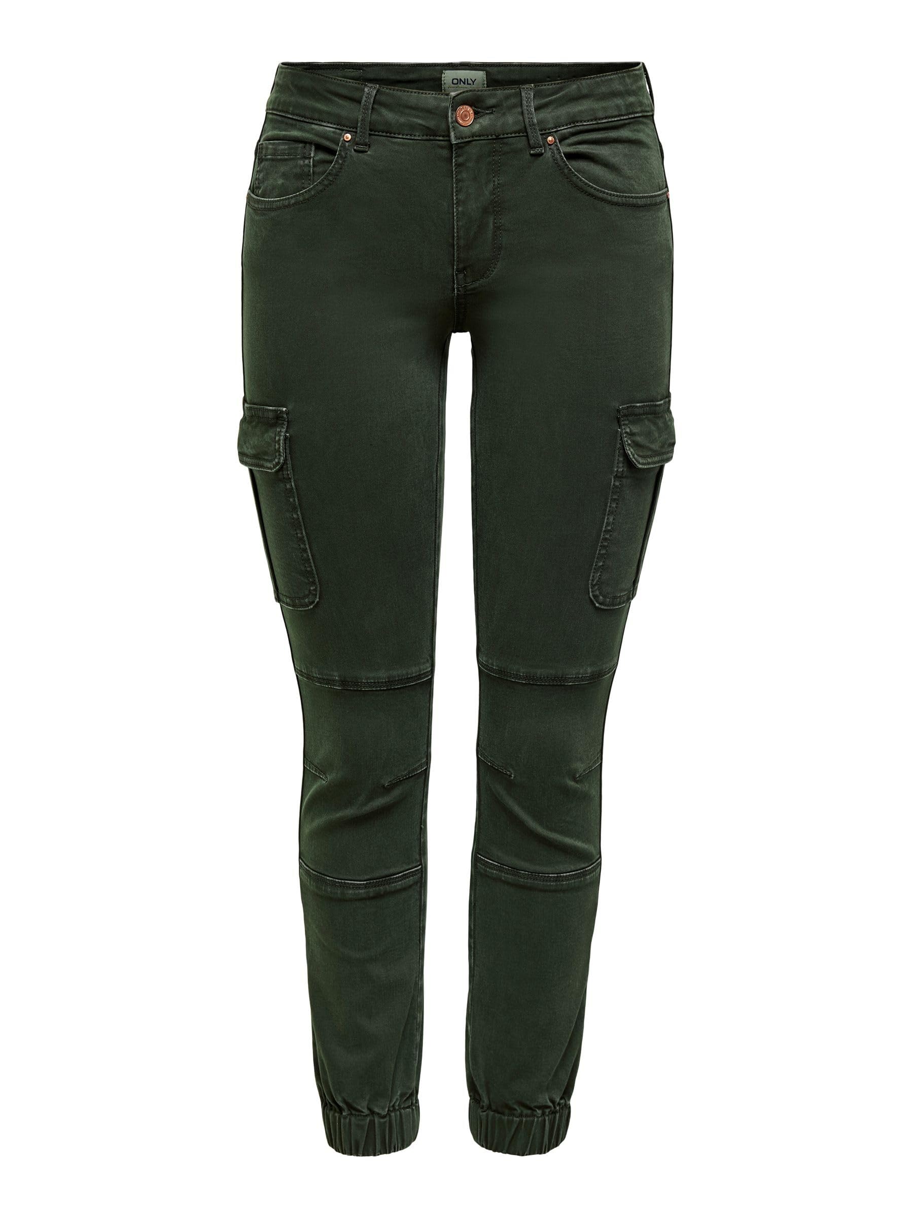 Only Onlmissouri Reg Ankl Cargo Pant Pnt Noos, Women's Trousers