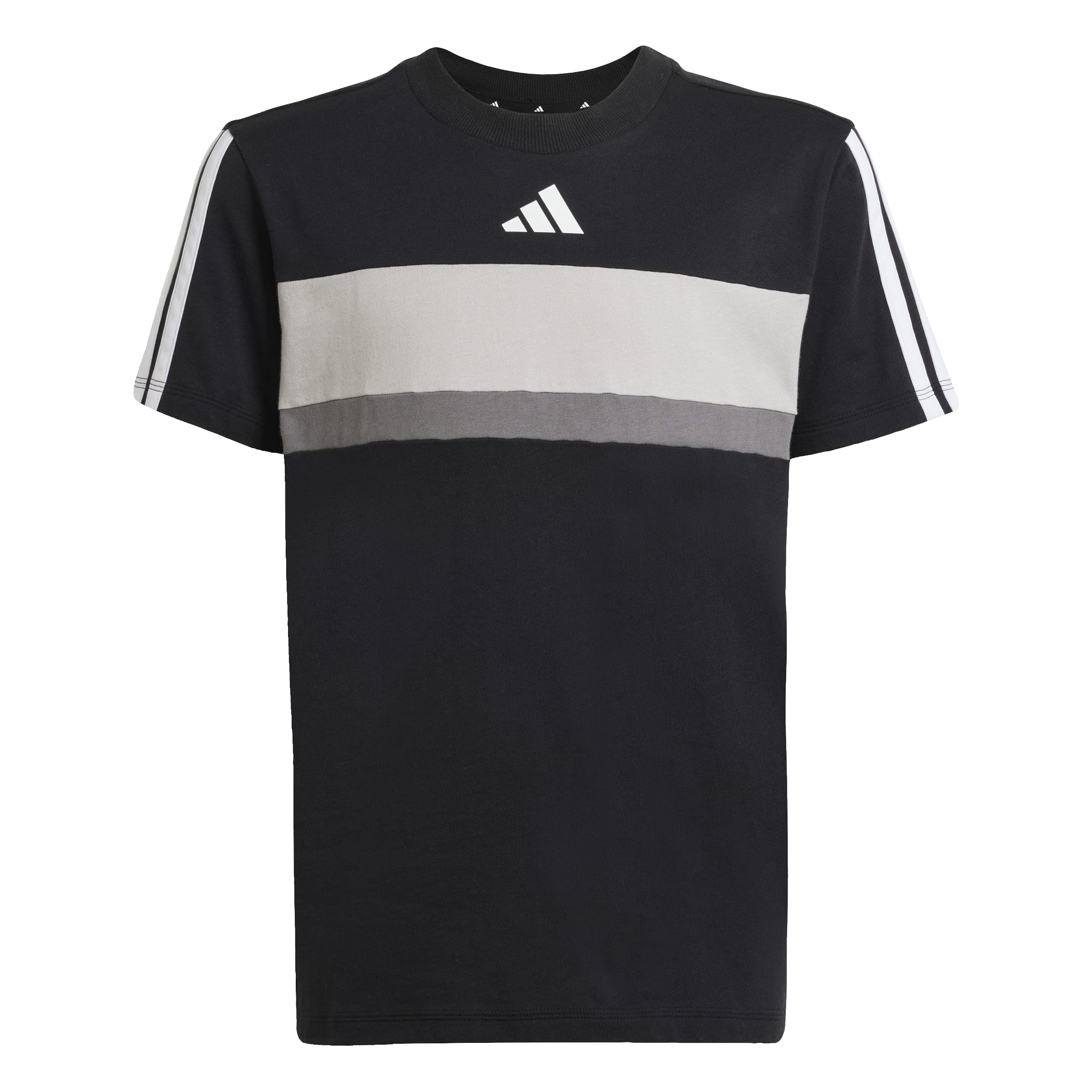 adidas Unisex Kids Seasonal Essentials Tiberio 3 Stripes T-Shirt T-Shirt
