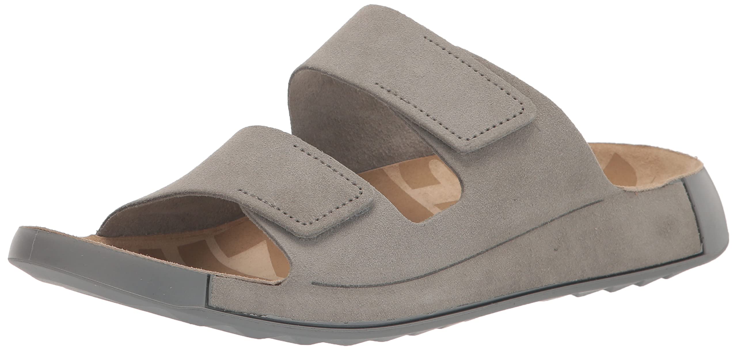 ECCO Mens 2026 Cozmo 2-Strap Soft Leather Comfy Flexible Adjustable Sandals