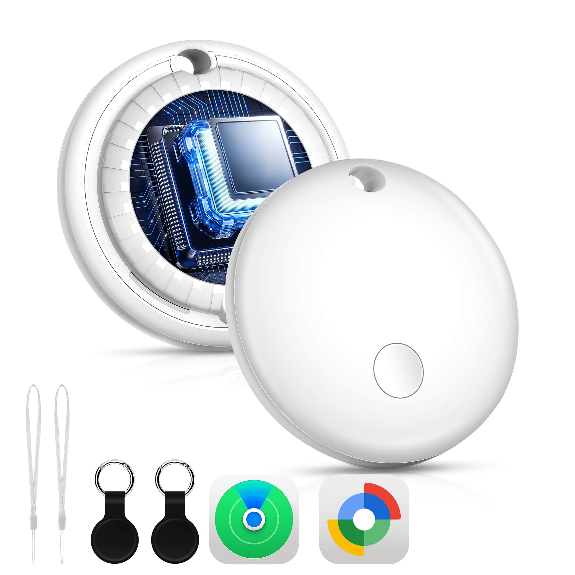 Air Tracker Tag-2 Pack for Android/iOS - [Apple MFi Certified] | Bluetooth Air S