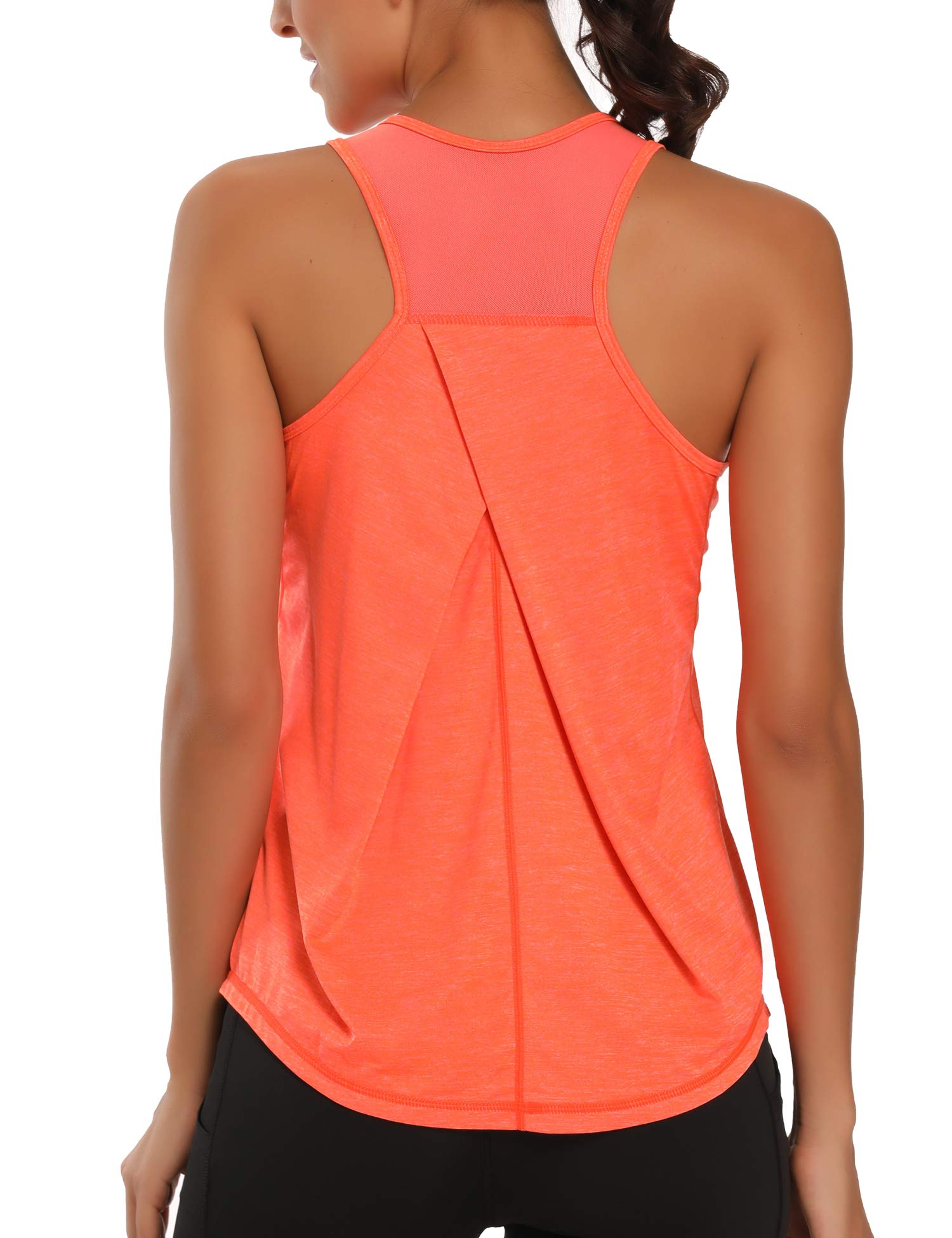 Aeuui Womens Workout Tops for Women Racerback Tank Tops | Sleeveless, Crew Neck,