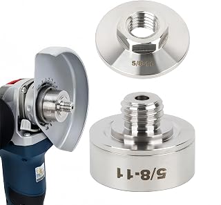 QLYMTZ XLock Adapter to 5/8"-11 Thread Adapter Kit(2 sets) | For Apply to Angle Grinder Cutting Blade Diamond Core Drill Bit Adapter + 5/8-11Flange Lock Nut
