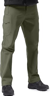 FREE SOLDIER Men's Waterproof Ski Pants Winter Hunting Outdoor Windproof Thermal Winter Climbing Hiking Pants