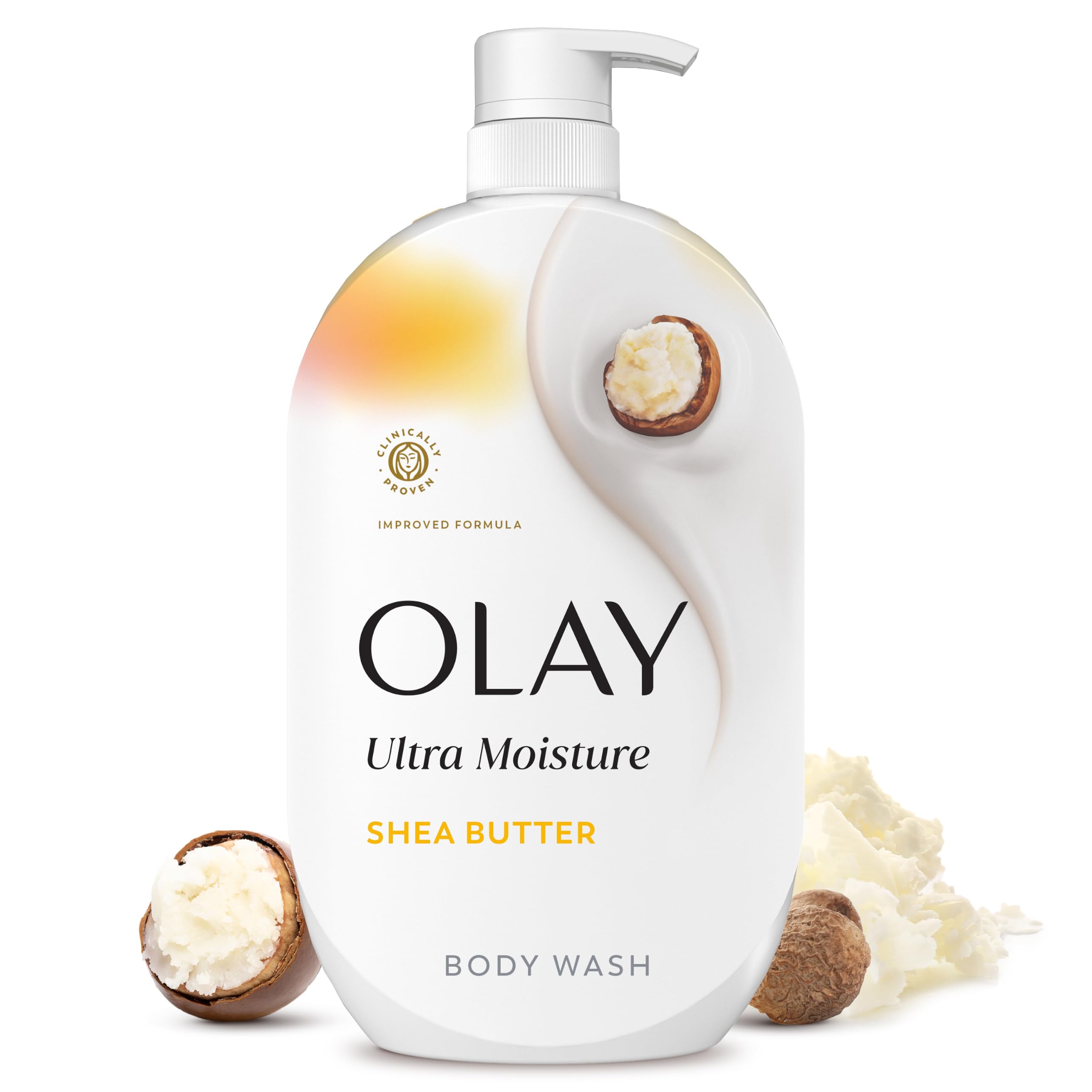 Olay Body Wash for Women, Ultra Moisture, 24/7 Moisture Barrier Repair, Hydratin