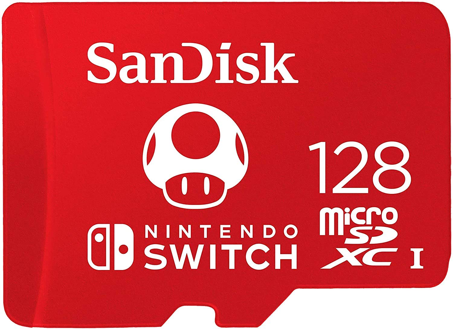 SanDisk 128GB MicroSDXC Nintendo Switch Memory Card SDSQXAO-128G Bundle | with (