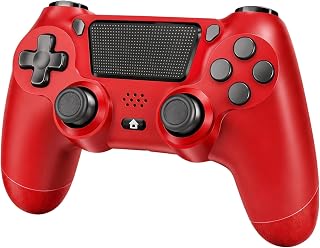 BJXOZ Wireless Controller for PS4 Controller, Gamepad with Dual Vibration