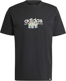 adidas Men's Codes Linear Graphic Tee Short Sleeve Graphic Tee (Pack of 1)