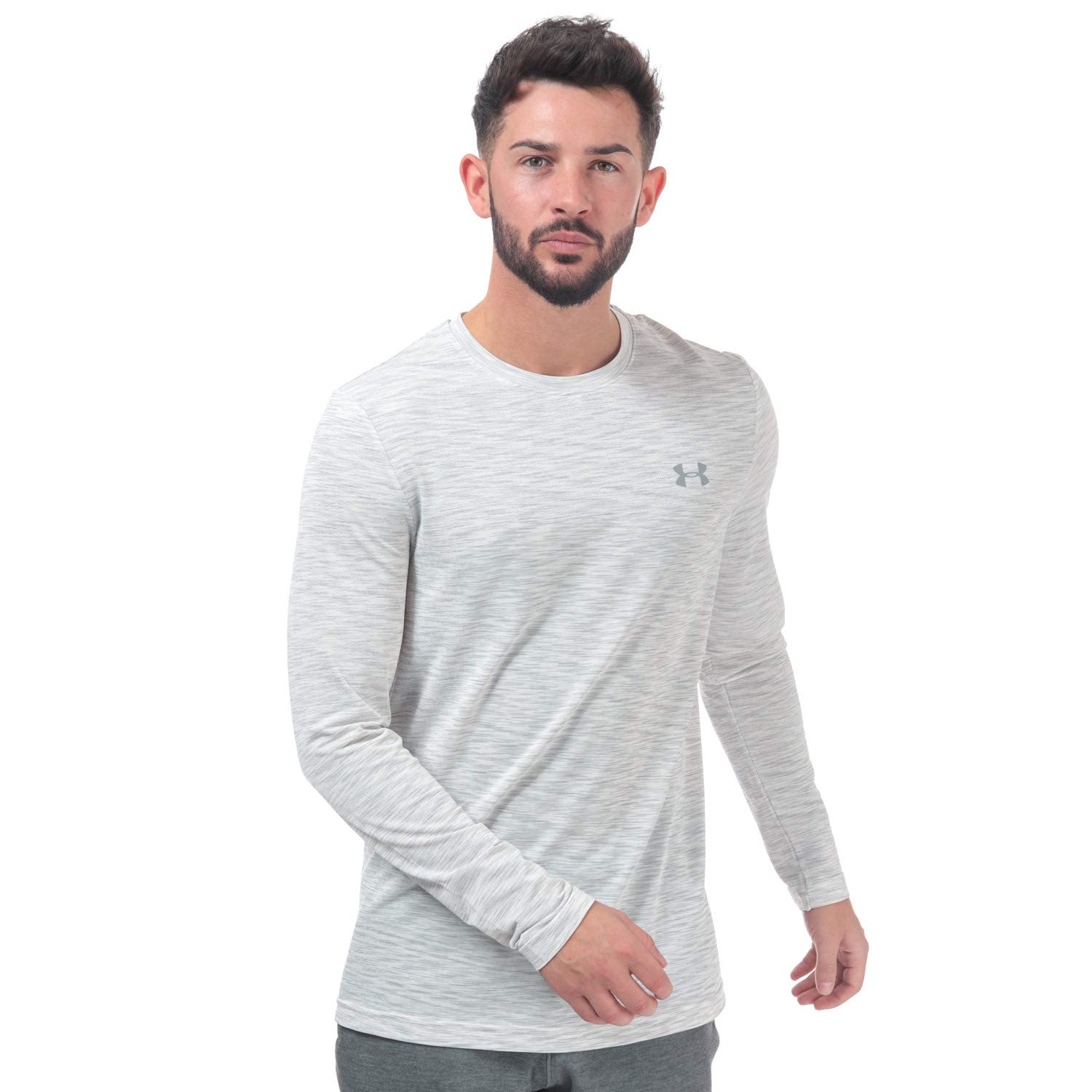 Under Armour Vanish Seamless Long-Sleeve Gym T Shirt, Men's T Shirt with Tight C