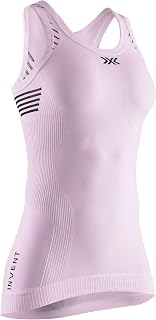 X-Bionic Invent 4.0 Women's Thermal Sleeveless Compression Top – High Performance Thermal Tank Top for Running, Skiing, Cycling, Fitness, and Winter Sports