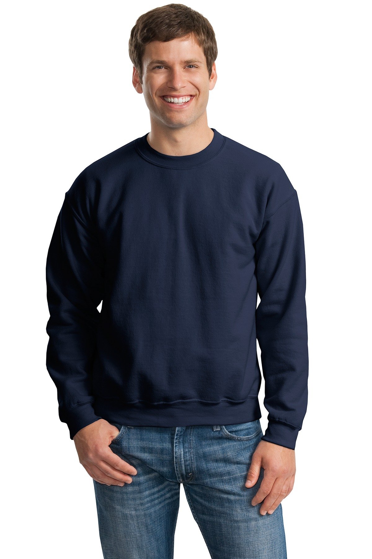 GILDAN - Adult 50/50 Cotton/Poly Full Zip Hooded Sweat/18600, Men's Sweatshirt, 