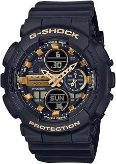 G-Shock GMAS140M-1A Black/Gold