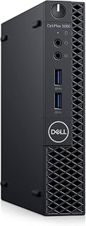Dell OptiPlex 3060 Micro PC with Intel Core i3-8100T 3.1 GHz, 8GB RAM, 128GB SSD (Renewed)