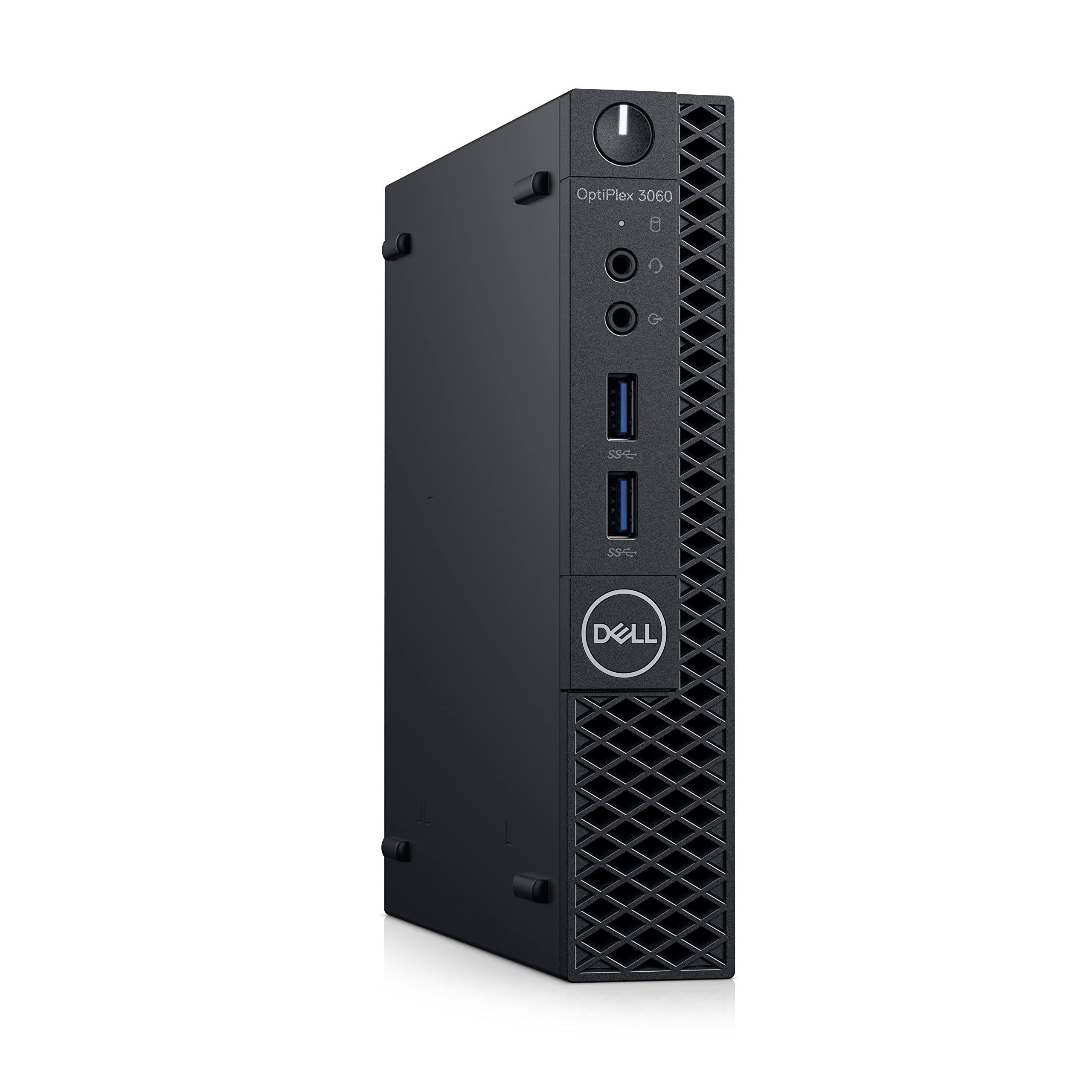 Dell OptiPlex 3060 Micro PC with Intel Core i3-8100T 3.1 GHz, 8GB RAM, 128GB SSD