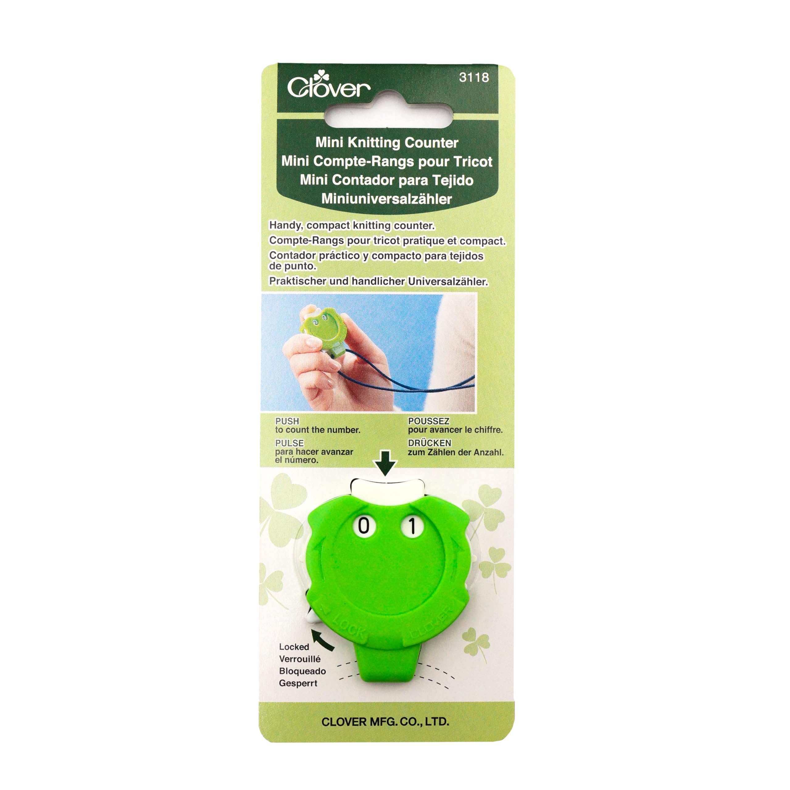 Clover Knitting Stitch Counter Mini Kacha-Kacha
