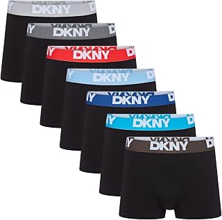 DKNY Seattle Boxers Men Multipack | Soft and Breathable Cotton Briefs | Men's Comfortable Underwear | Modern Boxer Daily Fit and Resistant