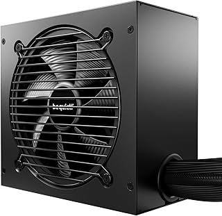 be quiet! Pure Power 12 750W Gaming PSU, 80 Plus Gold, ATX 3.1, 12V-Rail | PCIe 5.1 GPU Support Power Supply, Silent 120mm Fan, LLC Technology, Advanced Stability, Voltage Regulation, 10 Year Warranty