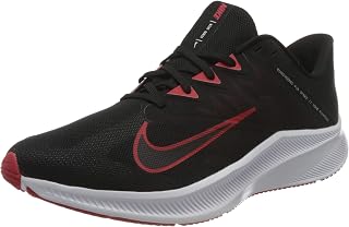 Nike Men's Quest 3 Basketball Shoe, Black Univ Red White, 11.5 UK