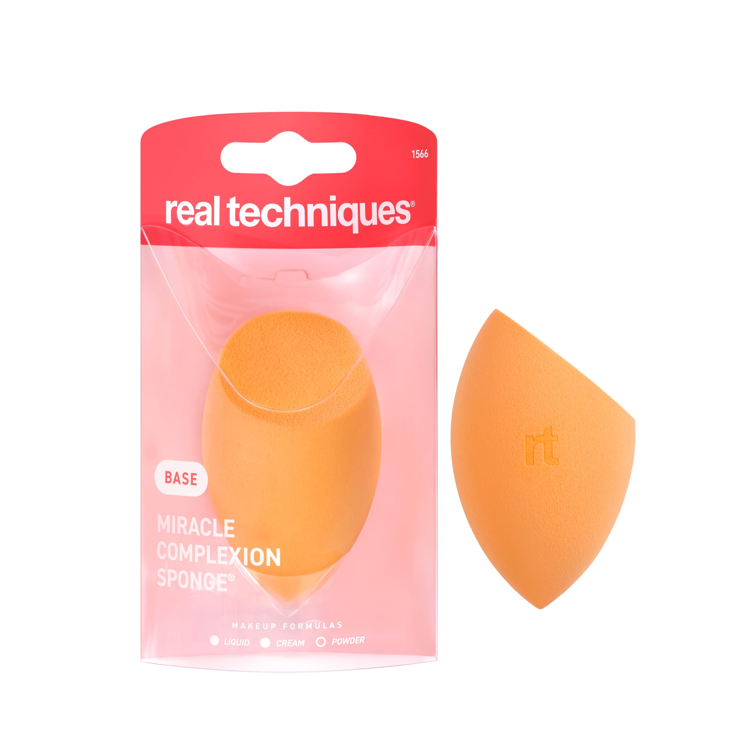 Real Techniques Miracle Complexion Sponge, Vegan & Cruelty-Free | Makeup Sponge 