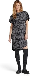 G-STAR RAW Printed Women's Casual Loose T-Shirt Dress