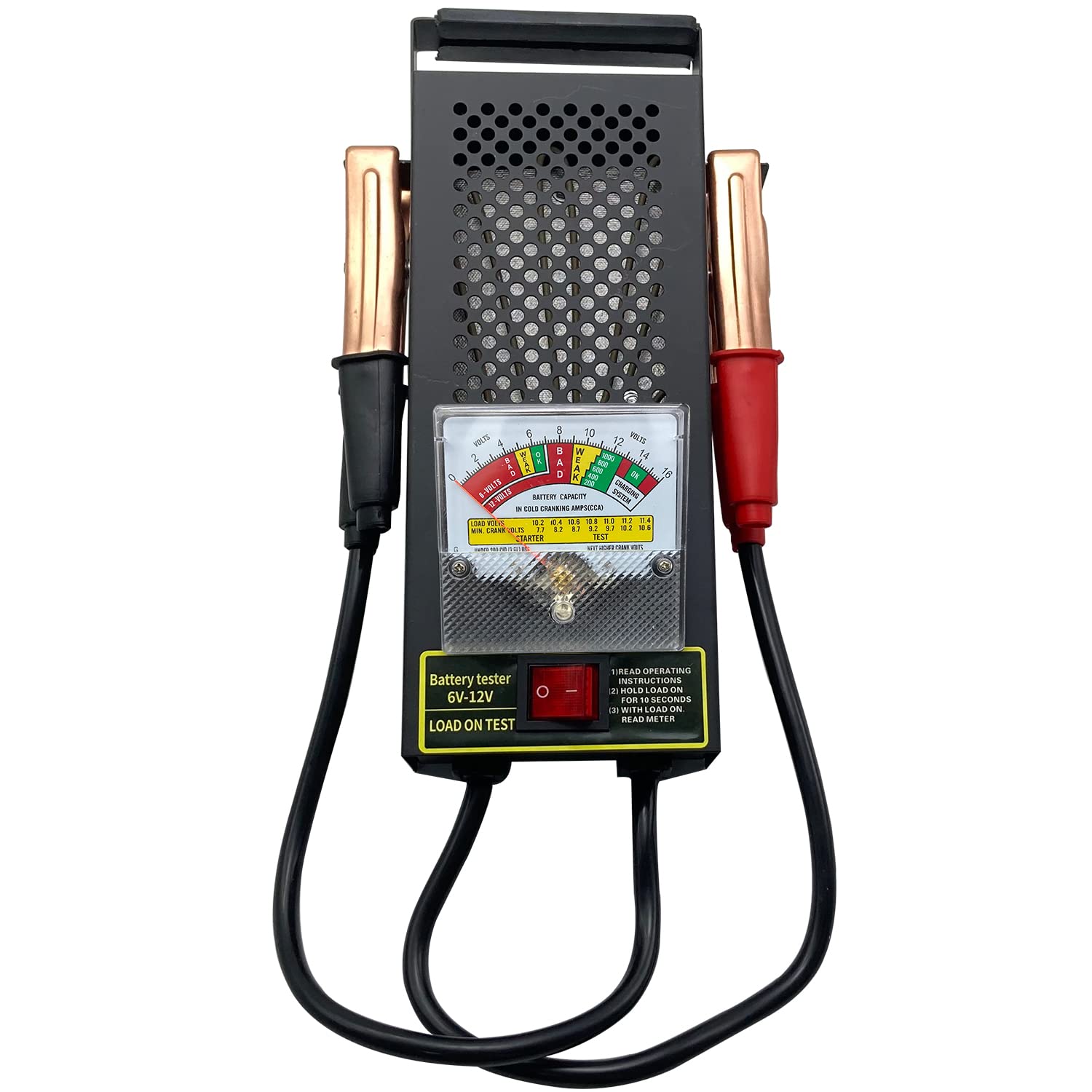 kaiheng Battery Tester 100A Battery Load Tester, Car Battery Load Tester 6V 12V 