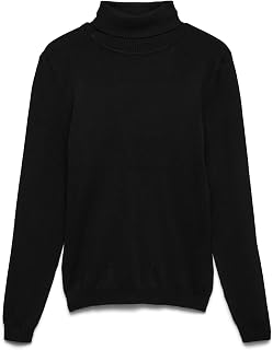 VERO MODA Vmglory Ls Rollneck Blouse Noos