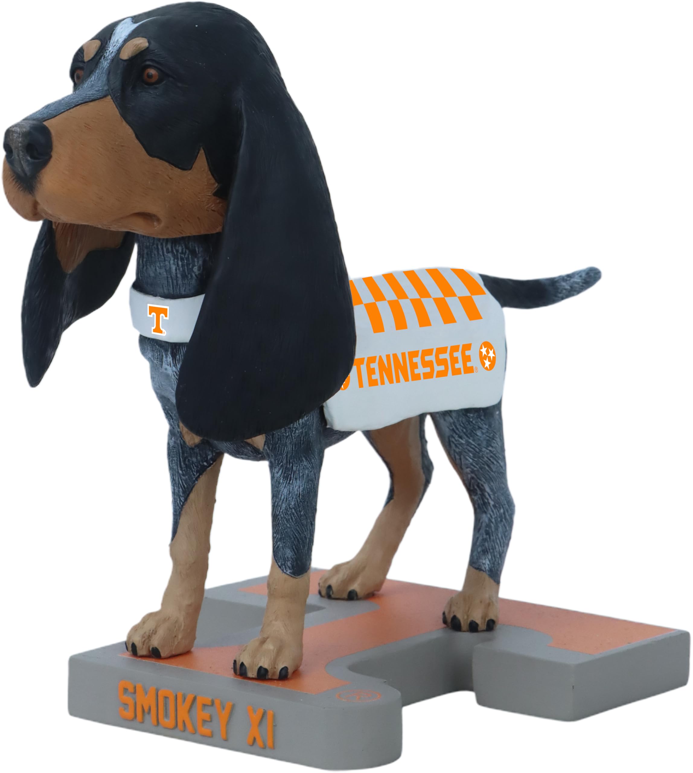 Smokey XI Tennessee Volunteers Live Dog Mascot Bobblehead College
