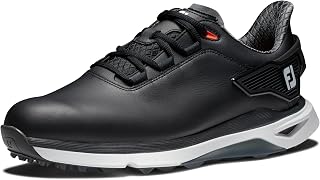 Footjoy Men's Pro/SLX Previous Season Style Golf Shoe, Black/White, 7.5 Wide