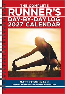 The Complete Runner's Day-by-Day Log 2027 Planner Calendar