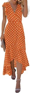GRECERELLE Women's Long Flowy Dress Casual Dress