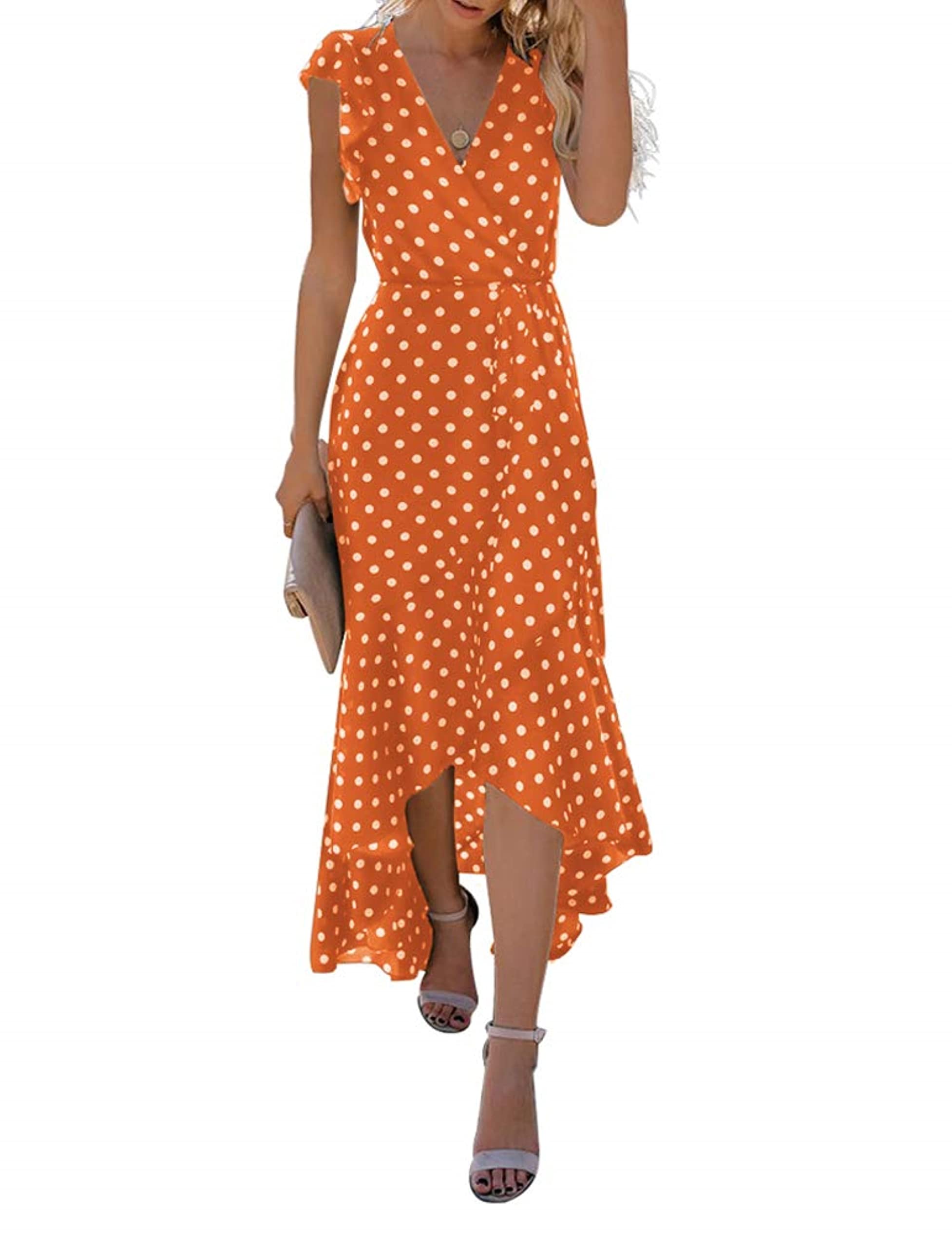 GRECERELLE Women's Summer Bohemian Floral Maxi Dress