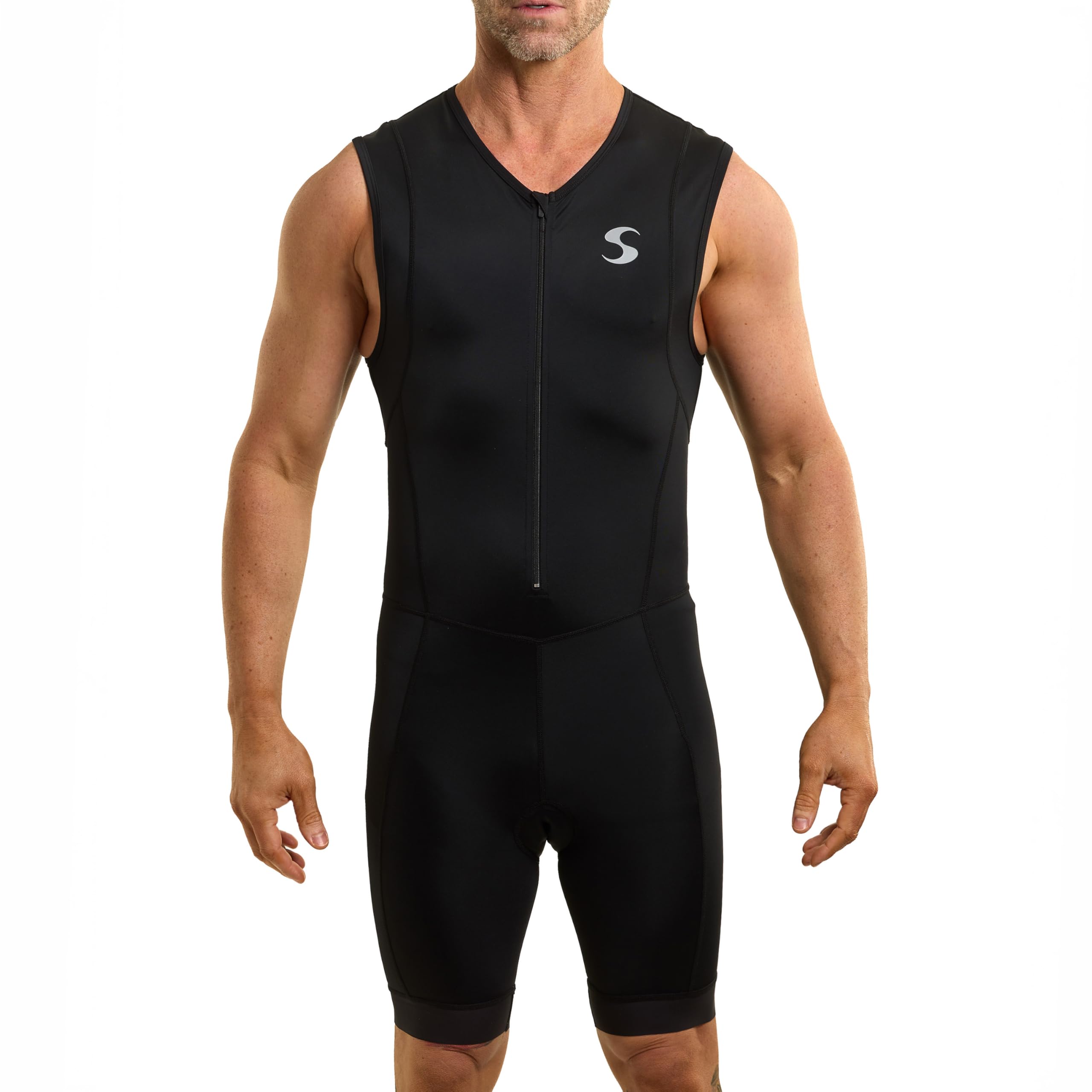 Synergy Triathlon Tri Suit - Men's Race Sleeveless Trisuit