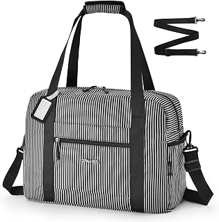 SPAHER - Cabin Bag 40 x 30 x 20 cm Foldable Travel Carry On Luggage Small Under Seat 25L Travel Bag