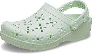 Crocs Classic Floral Cut Out Clog