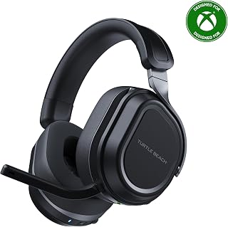 Turtle Beach Stealth 700 Wireless Multiplatform Gaming Headset for Xbox Series X|S, Xbox One, PC, PS5, PS4, & Mobile – 60mm Speakers, A.I. Noise-Cancelling Mic, Bluetooth, 80-Hr Battery – Black