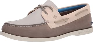 Sperry レディース A/O PlushWave スムースレザー ボートシューズ