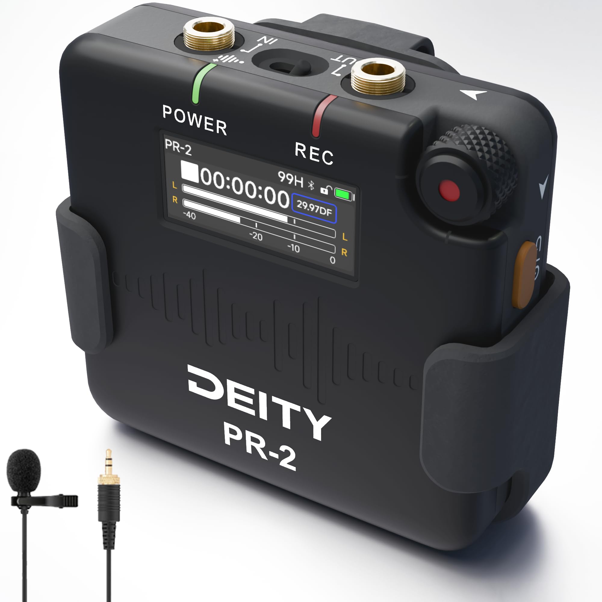 Deity PR-2 32-Bit Float Pocket Audio Recorder with Timecode (US Version) | 32-Bi