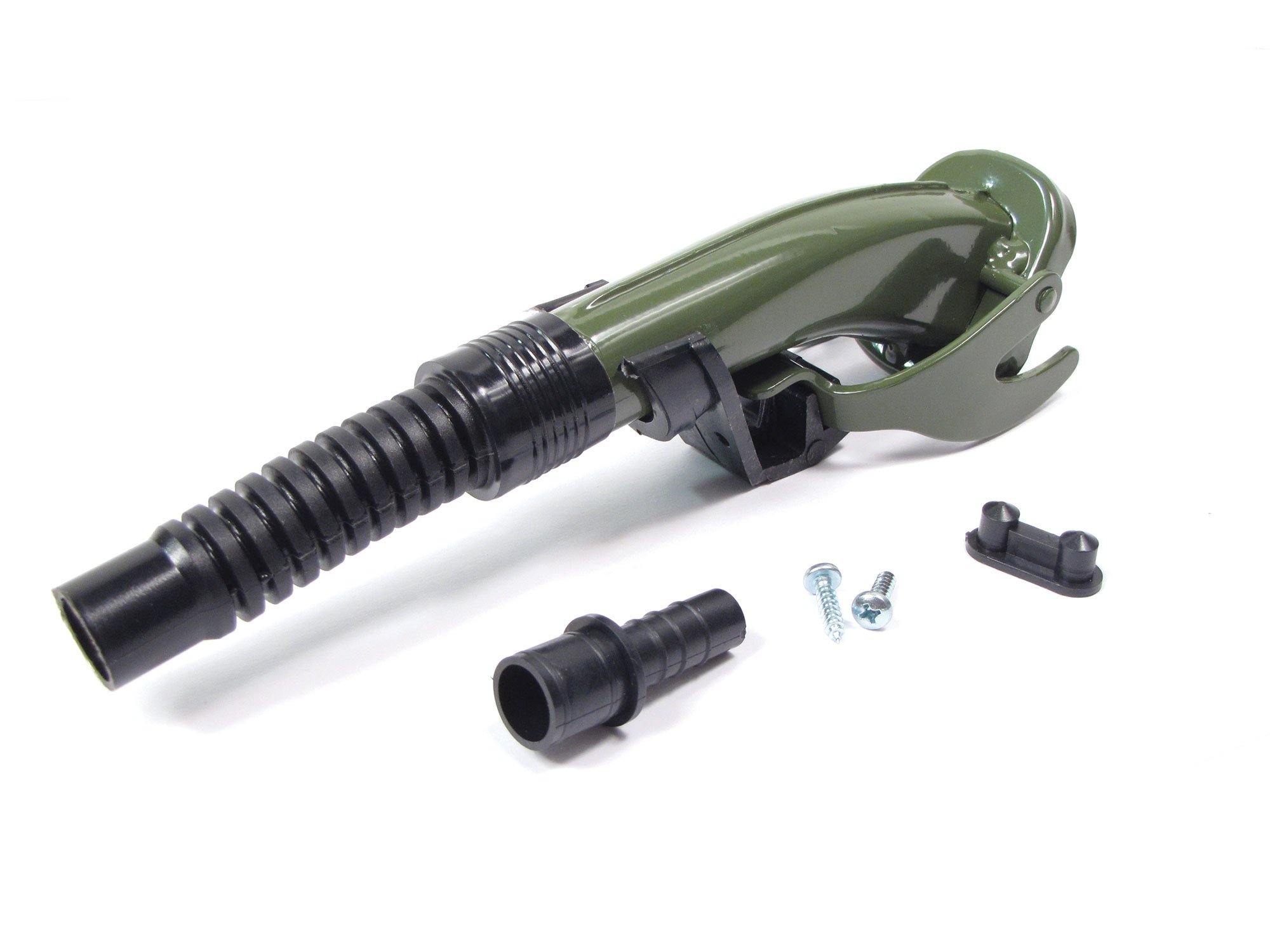 Atlantic British Ltd. Flexible Jerry Can Spout Nozzle, European-Made to NATO Mil