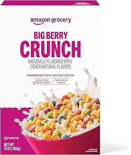Amazon Grocery, Big Berry Crunch Cereal, 13 Oz