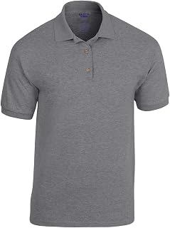 Gildan - Short Sleeve Polo Shirt for Men/Men Model Pique - 100% Cotton Premium Quality