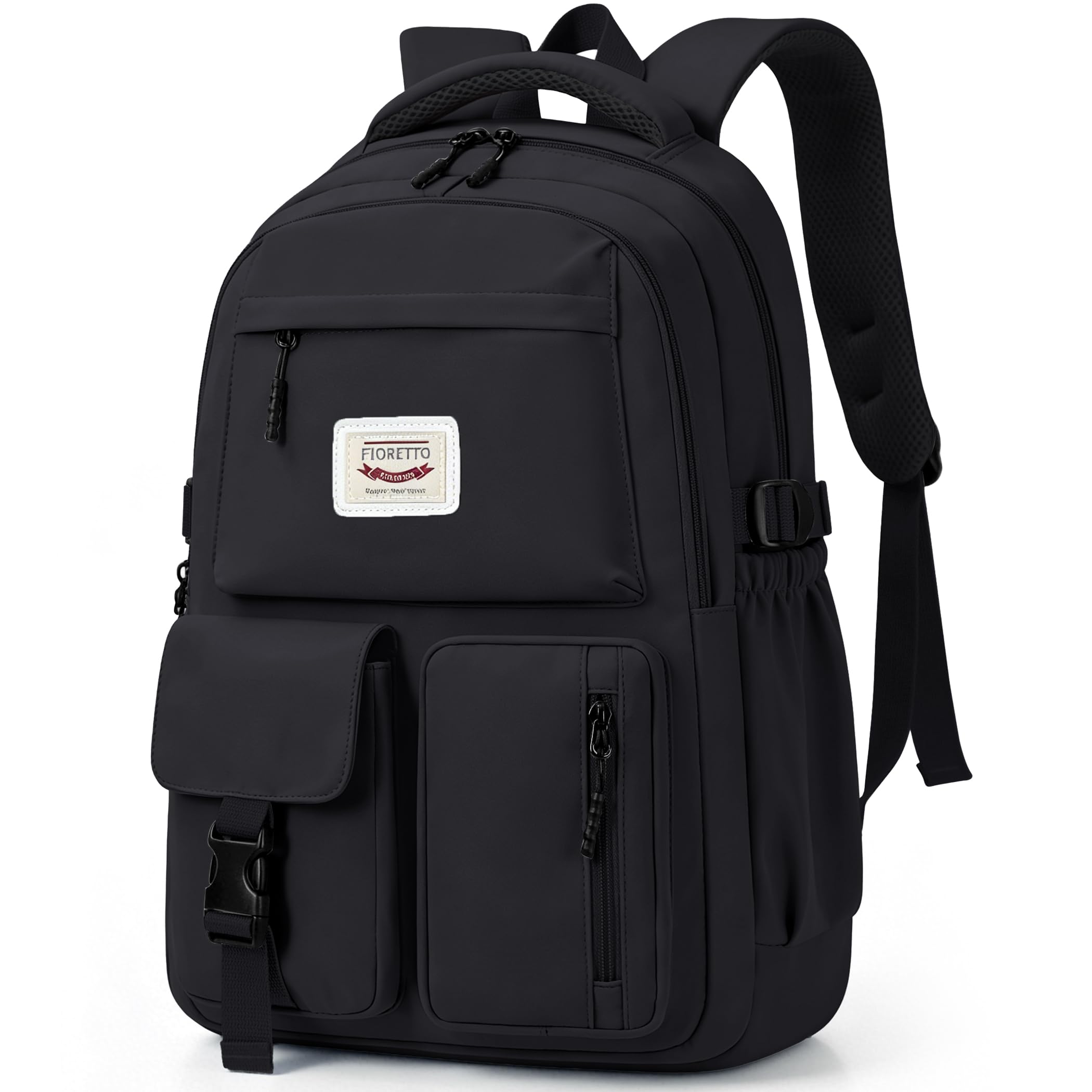 FIORETTO Lightweight School Backpack Womens, Cute School Bag for Teenager Girls,