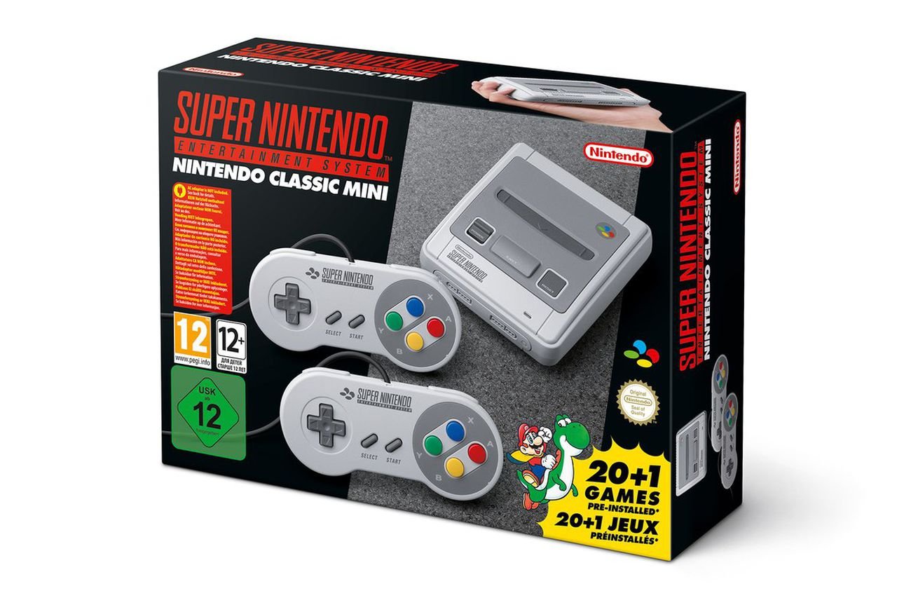 Nintendo Classic Mini Console: Super Nintendo Entertainment System (SNES) – Pre-