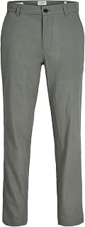JACK & JONES Jpstace Men's Summer Linen Blend Chino Pant SN