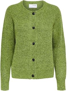 SELECTED FEMME Slflulu Ls Knit Short Cardigan B Noos