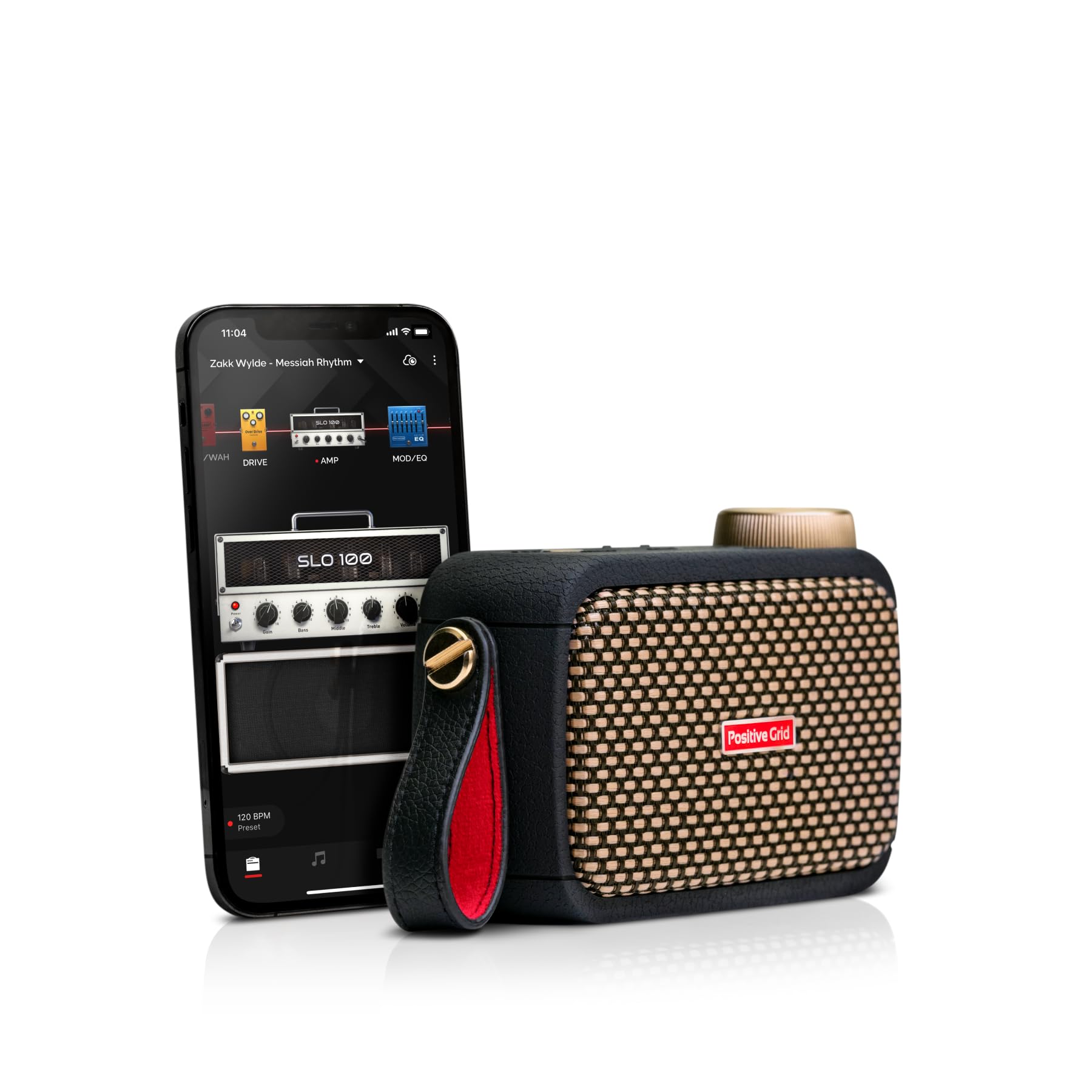 Positive Grid Spark GO 5W Ultra-Portable Smart Guitar Amp & Speaker | Ultra-port