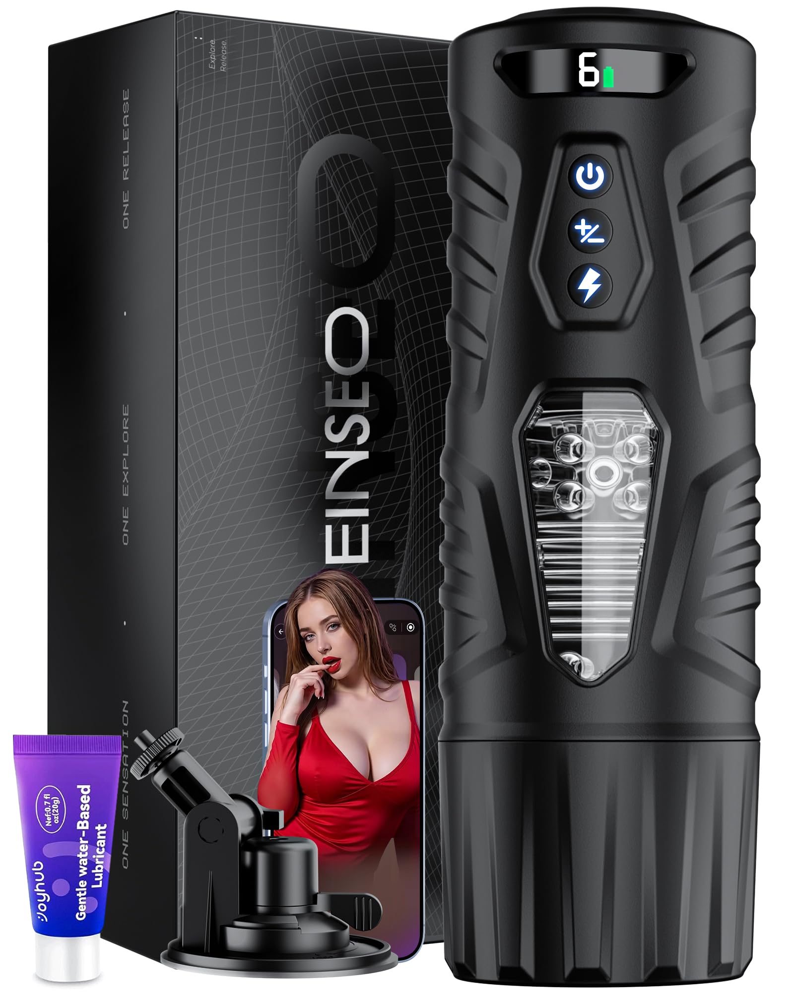 Automatic Male Masturbator Sex Toys for Men - EINSEO Adult Male Sex Toys Penis P