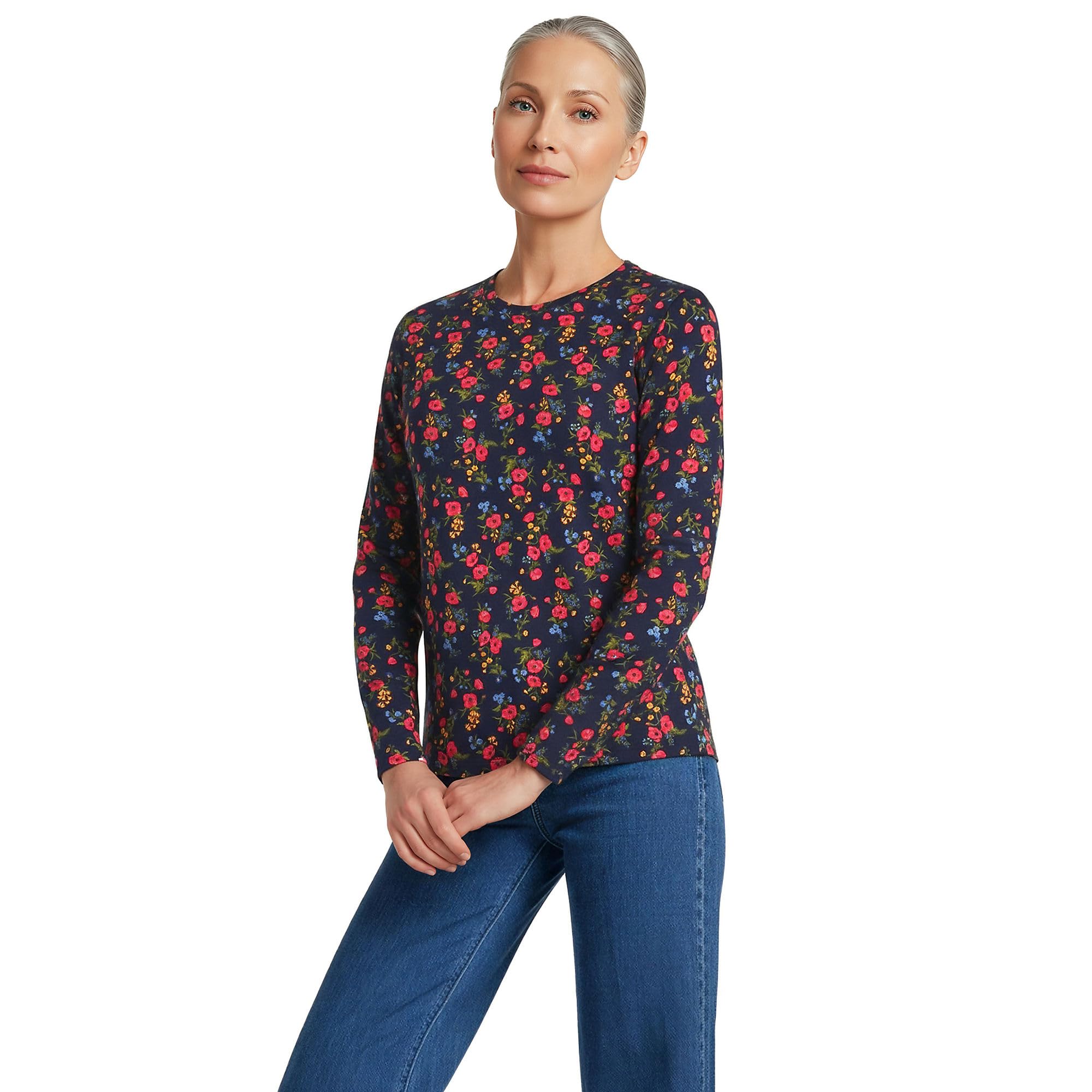Lands' End Women's Supima Long Sleeve Crew Tee